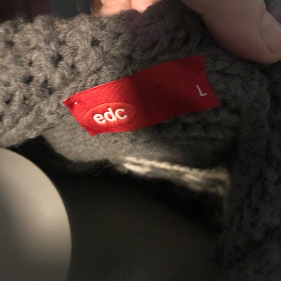 Edc Esprit wool and acrylic sweater cardigan - Picture 6 of 8